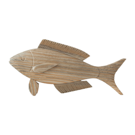 Wood Carving Fish Sculpture - Fish 14