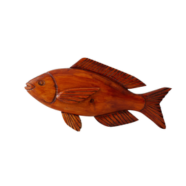 Wood Carving Fish Sculpture - Fish 18