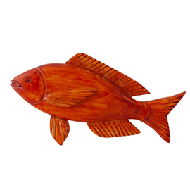 Wood Carving Fish Sculpture - Fish 19