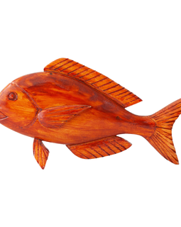 Wood Carving Fish Sculpture - Fish 21