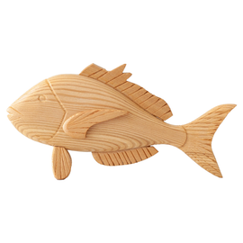 Wood Carving Fish Sculpture - Fish 23