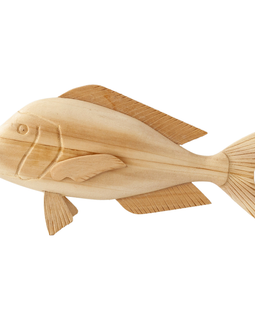 Wood Carving Fish Sculpture - Fish 24