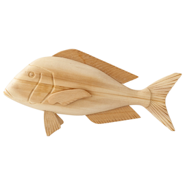 Wood Carving Fish Sculpture - Fish 24