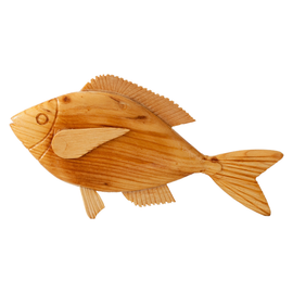 Wood Carving Fish Sculpture - Fish 26