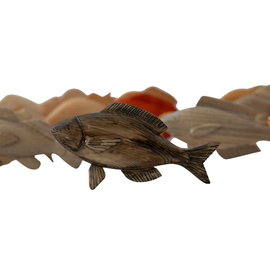 Wood Carving Fish Sculpture - Fish 29