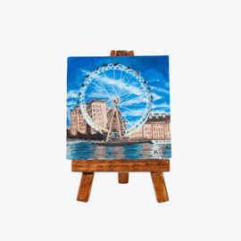 Oil Painting London Eye