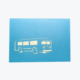 Caravan Blue Bus